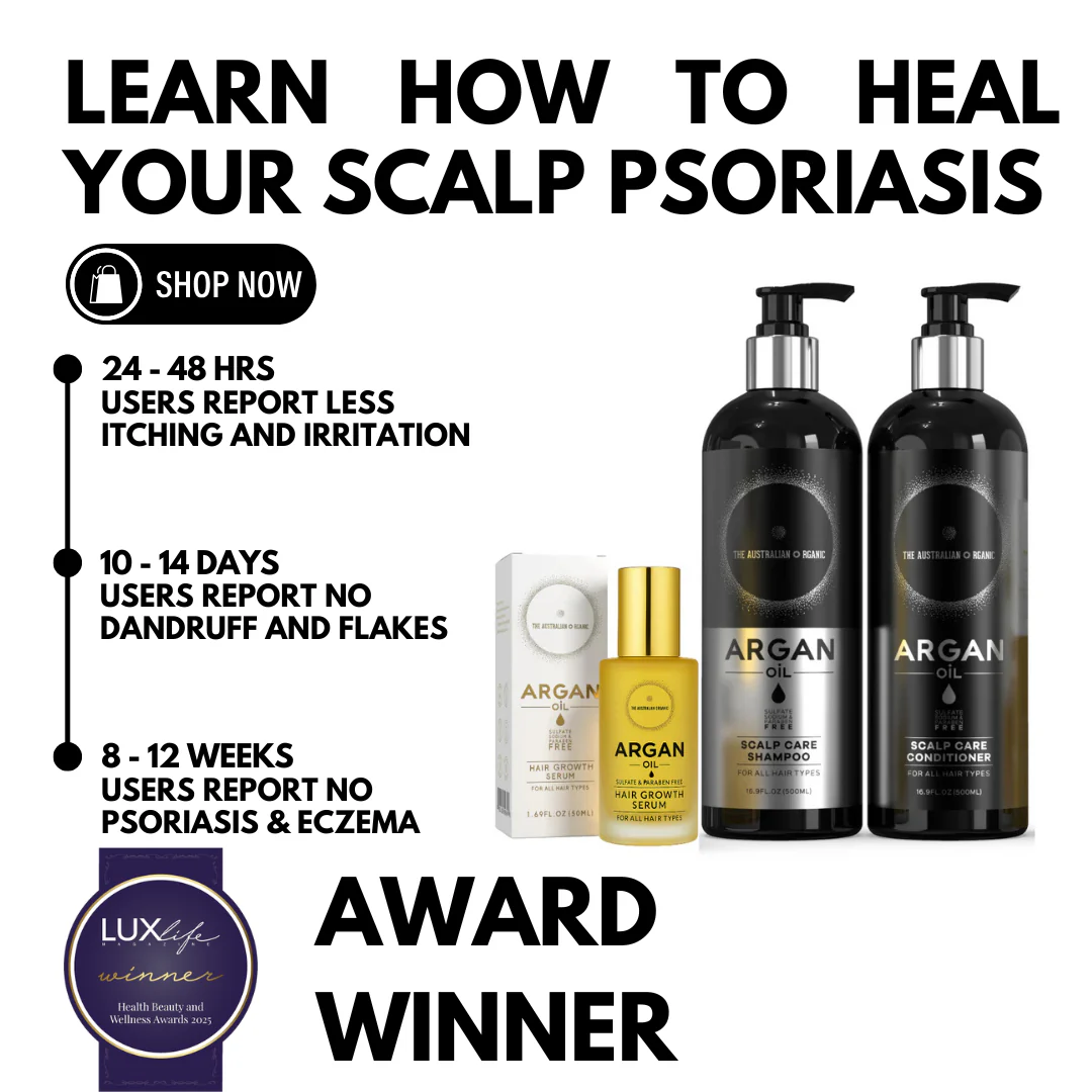 Scalp & Body Care For Your: Psoriasis, Eczema, Itching, Sores, Scabs & Dandruff - Relief in 10 Minutes - Ultimate Set - Image 2